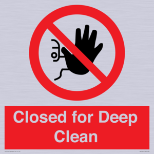 Closed for Deep Clean
